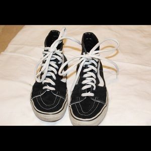 Vans Sk8- Hi black shoes